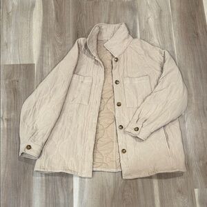 BiBi Cream Utility Jacket